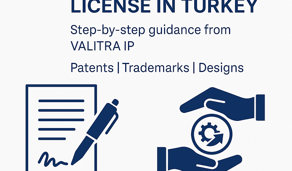 Recording IP assignments licences